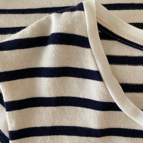 perfectwhitetee blue and white stripe t-shirt dress - worn once maybe not at all - Picture 6 of 8